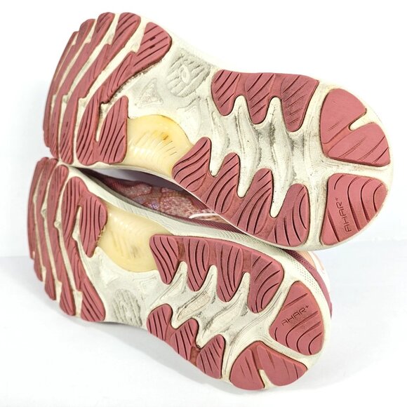 Asics Gel-Nimbus 23 Womens 8 Pink White Cushioned Running Shoes Comfort 1012A885 - Picture 15 of 16